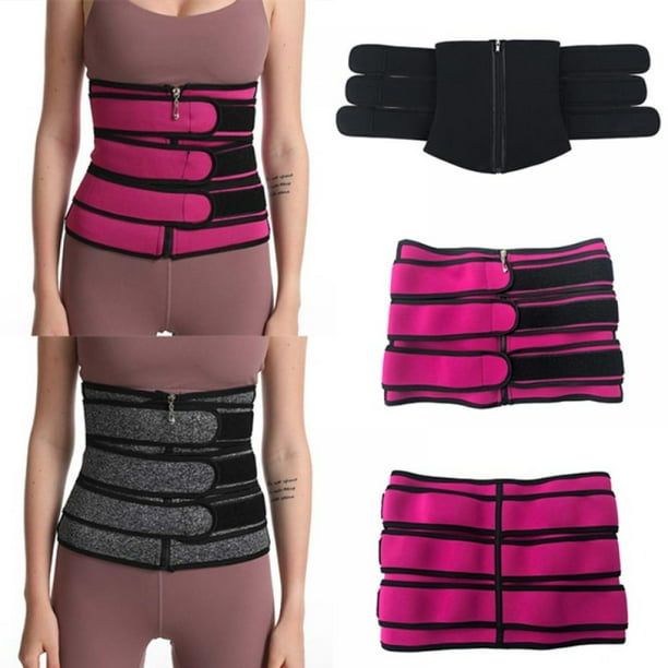 Details about Women Waist Trainer Neoprene Zipper Belt Sweat Body Shaper Tummy Control Girdle Details about Women Waist Trainer Neoprene Zipper Belt Sweat Body Shaper Tummy Control Girdle